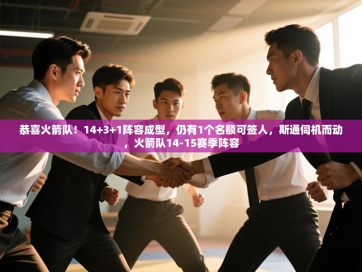 kaiyun体育入口-恭喜火箭队！14+3+1阵容成型，仍有1个名额可签人，斯通伺机而动，火箭队14-15赛季阵容  第2张